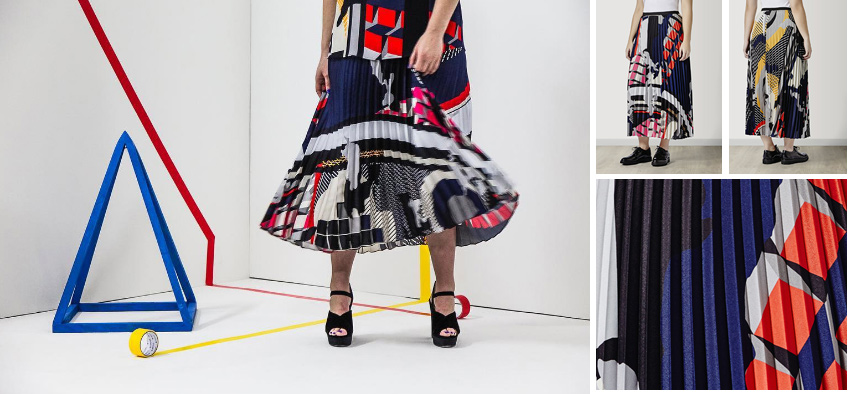 Модные плиссированные юбки от бренда Persona by Marina Rinaldi